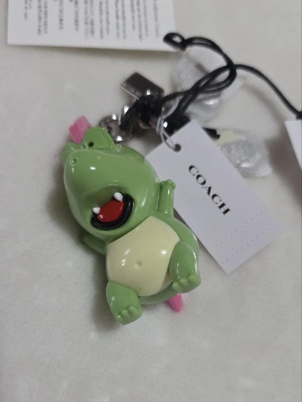Coach Brain Dead Darby Dino Bag Charm